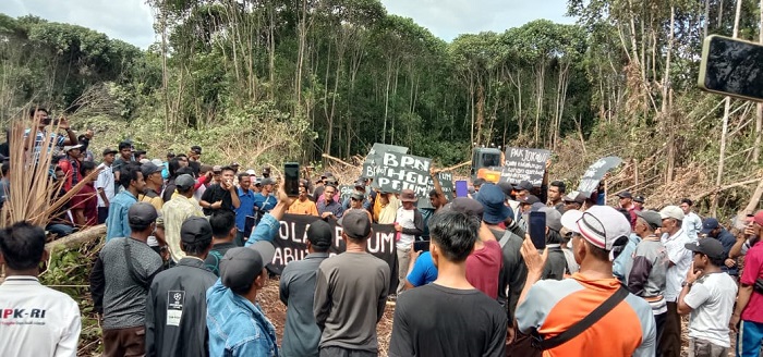 Kepung Lokasi dan Kantor BPN, GEMPPAR dan APKK Desak Cabut HGU PT TUM
